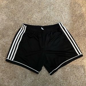 Womens size medium adidas soccer shorts